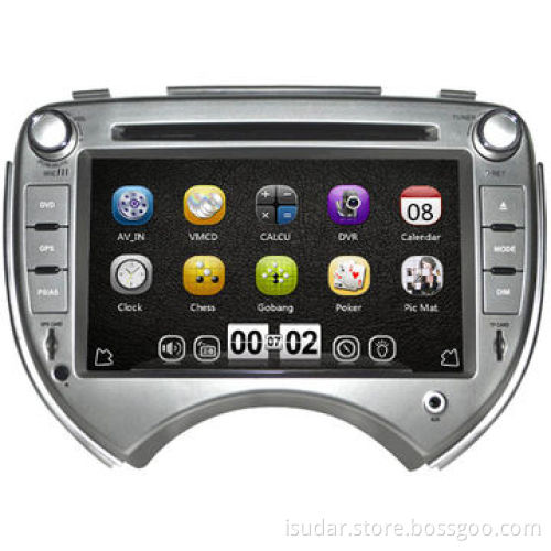 7" Car DVD Player for Nissan Tiida 2011-2012, w/ Wi-Fi, 1080p Video Play, Supports iPhone 5/CPU800M